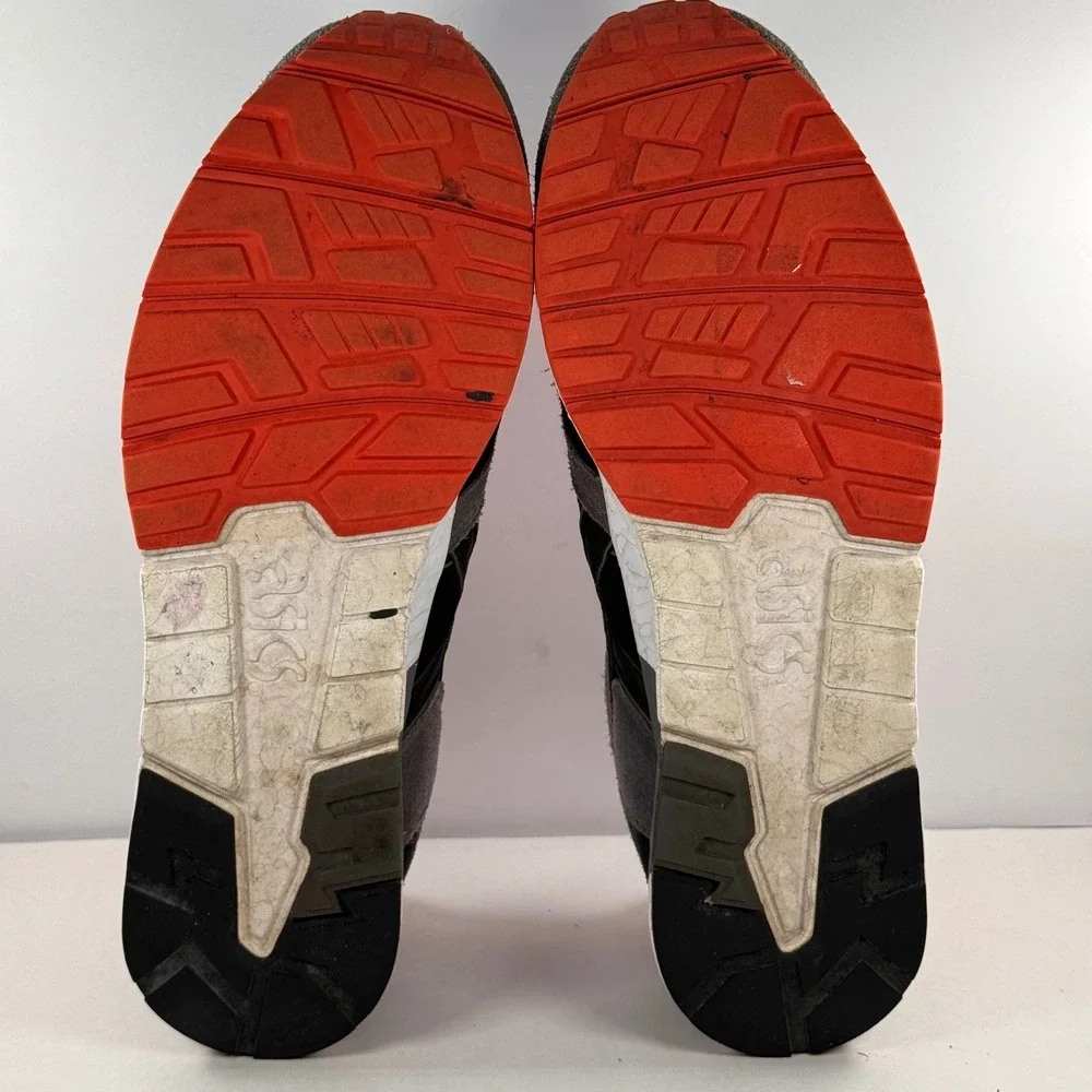Asics Gel Lyte V Men's size 12 High Voltage Orange Suede Mesh Sneakers H515L